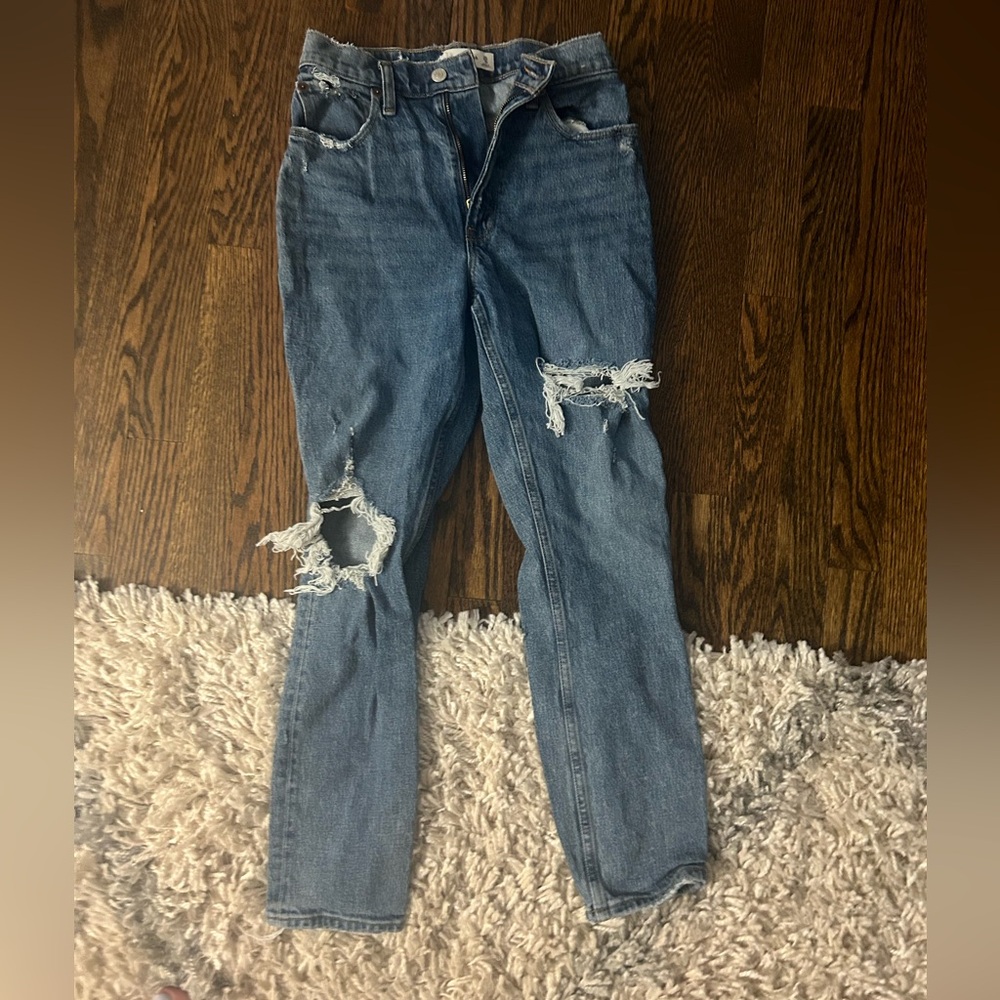 Abercrombie's High Rise Mom Jean - Picture 2 of 3